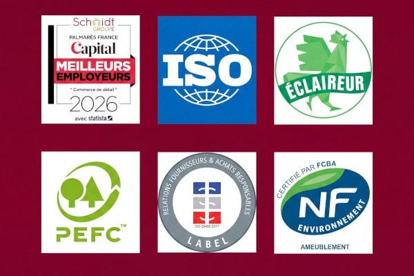 Carton plein pour les labels et certifications