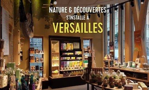 Une nouvelle boutique Nature Découvertes à Versailles