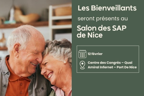 Les Bienveillants participent au Salon des Services à la Personne de Nice, le 12 février