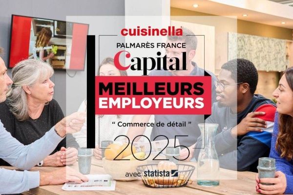 Cuisinella élue parmi les Meilleurs Employeurs du Commerce de Détail