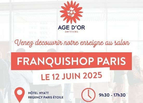 Age d'Or Services vous invite à FranquiShop Paris ce jeudi 12 juin