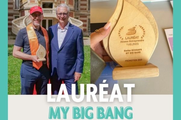 Stefan Schaaps de My Big Bang honoré par le Réseau Entreprendre Yvelines