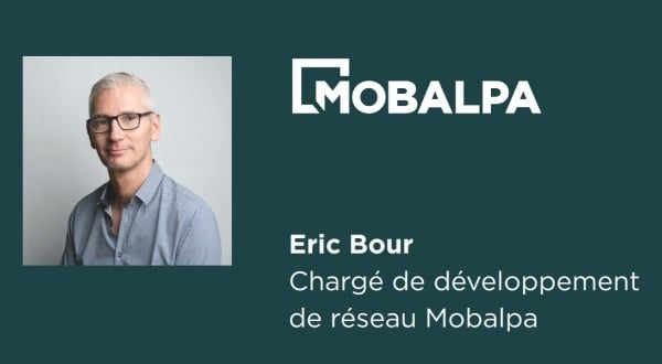 Portrait d’Éric Bour, chargé de développement franchise chez Mobalpa dans le Sud-Est