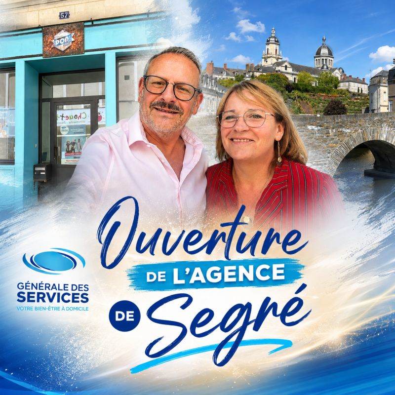 Générale des Services accentue son maillage territorial à Segré-en-Anjou Bleu