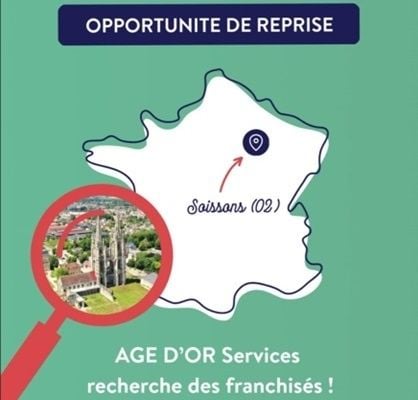 Age d'Or Services propose une opportunité de reprise d’agence à Soissons