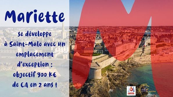 De nouveaux emplacements stratégiques pour ouvrir sa franchise MARIETTE - PAINS ET PATISSERIES