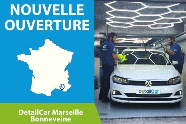 L’enseigne DetailCar heureuse d’ouvrir une nouvelle ouverture à Marseille Bonneveine