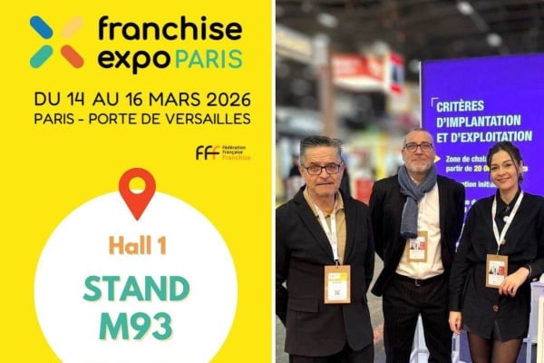 L’équipe Bazarland à Franchise Expo Paris du 14 au 16 mars 2026