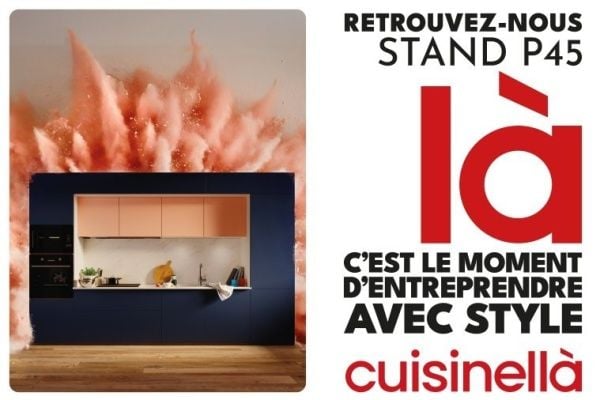 Cuisinella vous attend au Salon Franchise Expo Paris du 14 au 16 mars 2026