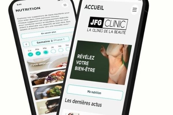 La franchise JFG Clinic innove avec une nouvelle application digitale