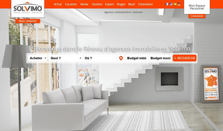 Le réseau immobilier Solvimo lance la nouvelle version de son site Internet