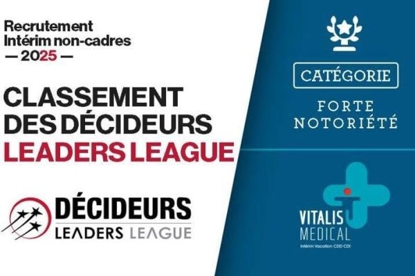 La franchise Vitalis Médical se distingue dans le classement Leaders League