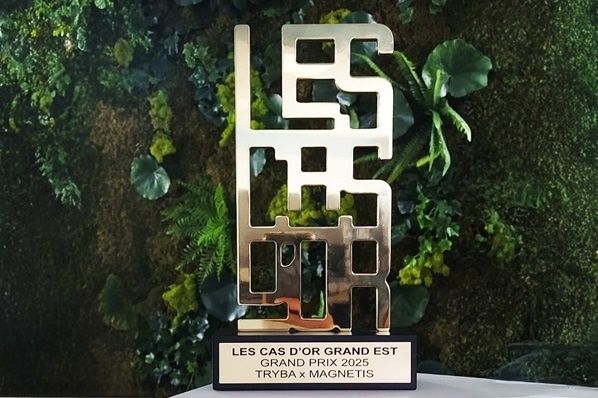 La marque TRYBA remporte trois distinctions aux Cas d'or du Digital