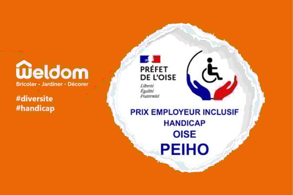 La franchise WELDOM remporte le Prix Or ‘’Employeur Inclusif Handicap’’