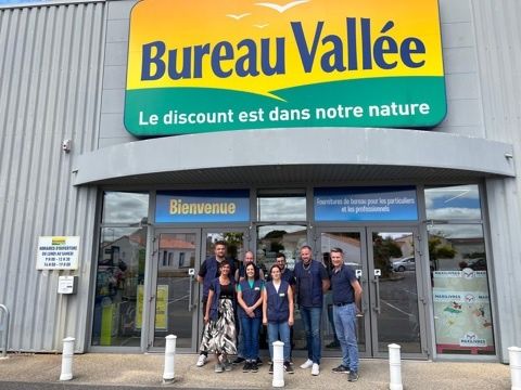 Bureau Vallée de Challans entame une nouvelle étape de son développement