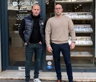 Brice et Tanguy Mercier se lancent dans l’entrepreneuriat avec Laforêt à Chartres