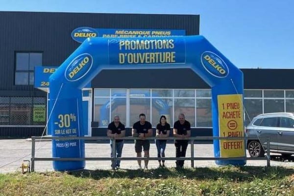 Deuxième garage DELKO pour les frères Calzi à Albi Le Séquestre