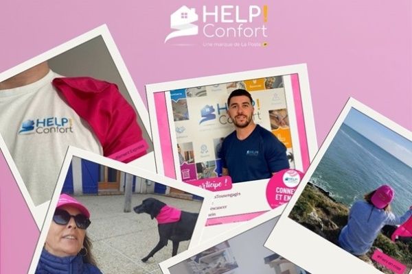 La franchise HELP Confort a mobilisé son réseau pour Octobre Rose