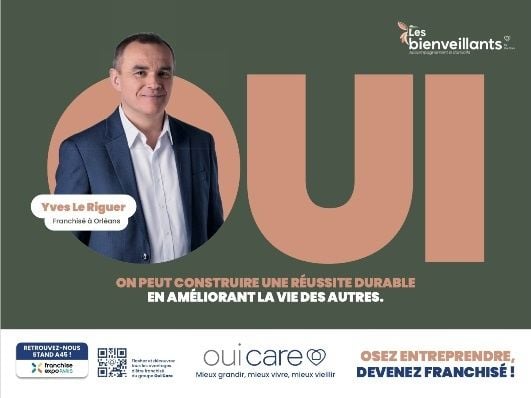 Les Bienveillants : Oui Care lance une campagne nationale pour donner envie d’entreprendre en franchise