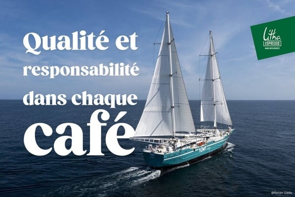 Transport à la voile : Litha Espresso transforme l’engagement durable en opportunité de franchise