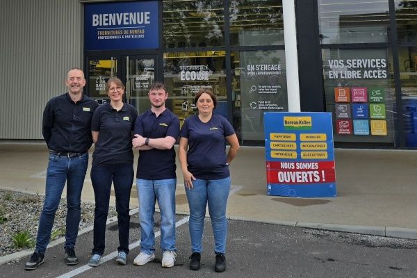 Bureau Vallée réalise une nouvelle ouverture à Landerneau