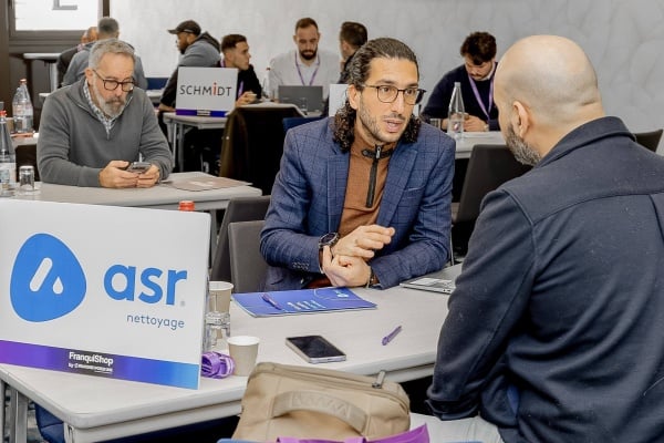 La franchise ASR Nettoyage a marqué les esprits lors du Franquishop de Marseille