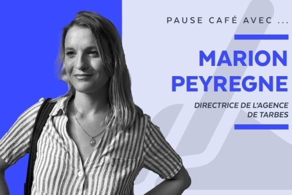 Portrait de Marion Peyregne, à la tête de l’agence Anacours de Tarbes