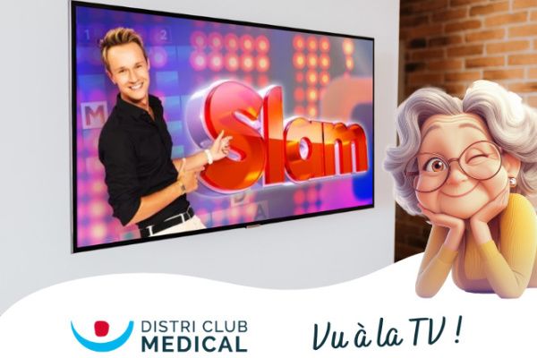 DISTRI CLUB MEDICAL fait son entrée télévisuelle en sponsorisant SLAM sur France 3