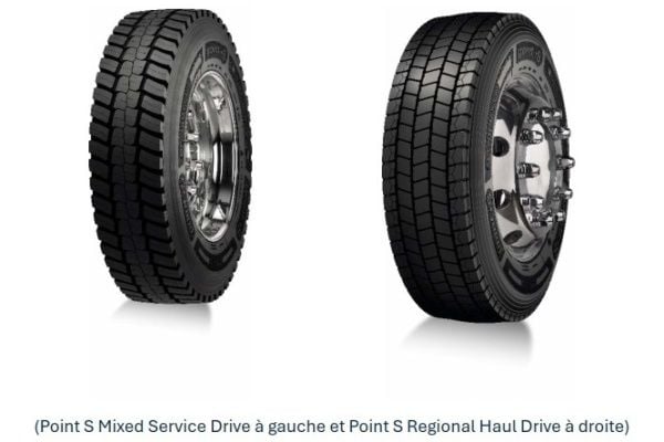 Point S renforce son offre en lançant sa propre gamme de pneus Poids Lourds