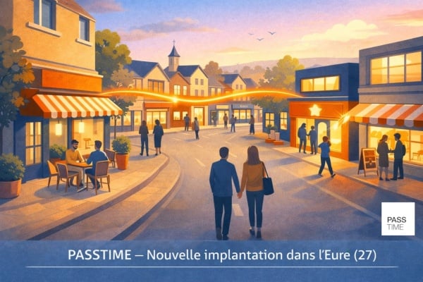 PASSTIME confie le développement du département de l’Eure (27) à un nouveau couple de franchisés