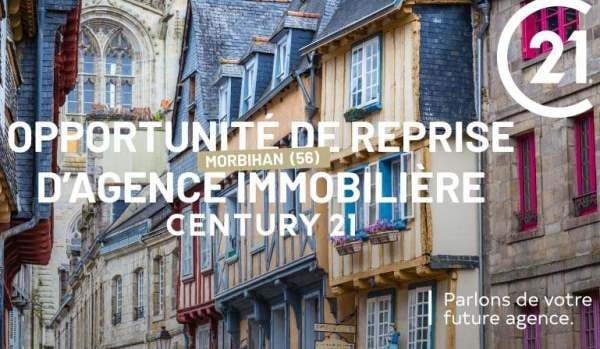 Une agence immobilière CENTURY 21 à reprendre dans le Morbihan