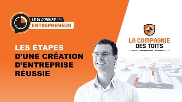 La Compagnie des Toits organisera un webinaire express le 30 septembre pour créer son entreprise en 15 minutes