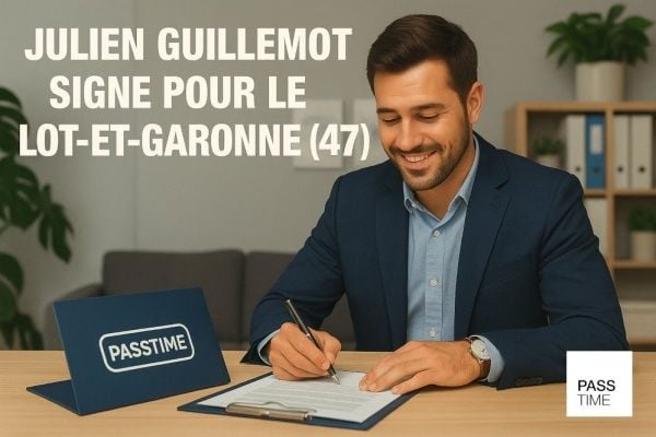 Julien Guillemot devient franchisé PASSTIME dans le Lot-et-Garonne (47)