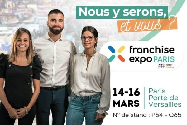 L’équipe KALTEA présente au salon Franchise Expo Paris du 14 au 16 mars 2026