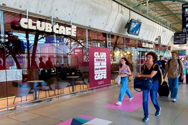 Un nouveau CLUB CAFÉ s'installe à la Gare Lille Europe