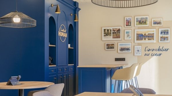 HUMAN Immobilier modernise son agence de Bordeaux Bastide