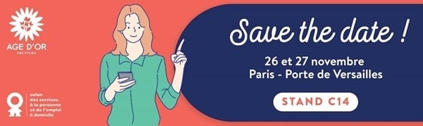 Age d’Or Services affichera sa présence au Salon des SAP les 26 & 27 novembre à Paris