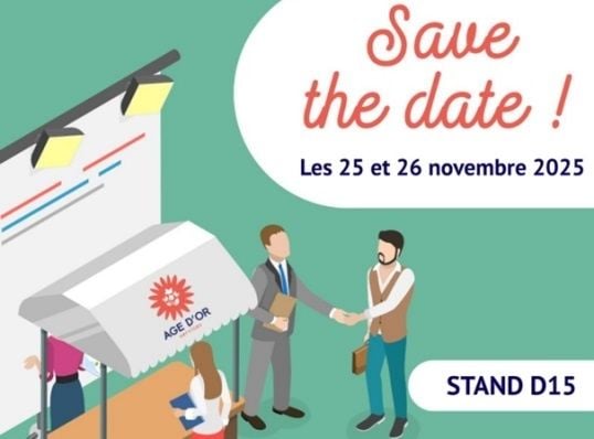 Age d’Or Services vous attend au Salon des SAP les 25 & 26 novembre à Paris