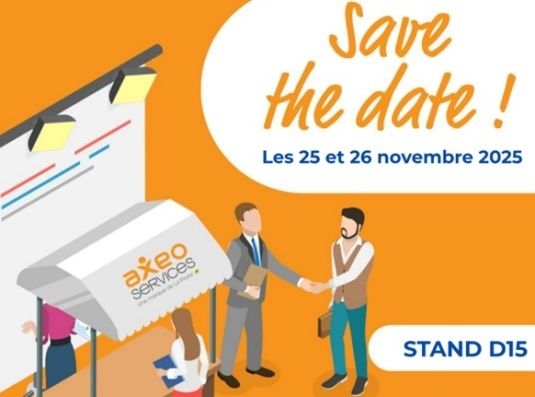 AXEO Services vous invite au salon des Services à la Personne les 25 & 26 novembre à Paris