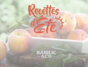 Nectar de pêche Bio Maison Meneau - Recettes été Basilic & Co 2025 - 