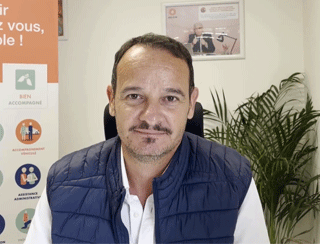 A la rencontre de Damien MAURAND franchisé AGE D'OR Services Fréjus -