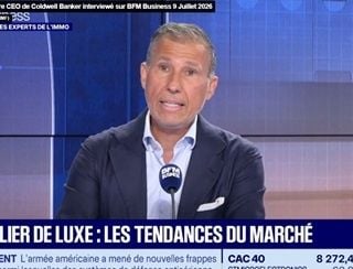 Laurent Demeure CEO de Coldwell Banker interviewé sur BFM Business 9 Juillet 2026 - 