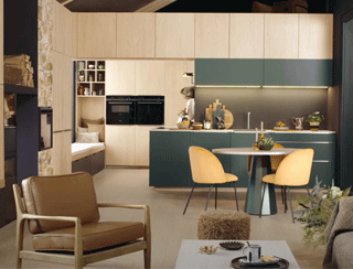 Aménagement sur mesure qui invite la nature apaisante | Ambiance Alpine | MOBALPA FR - 