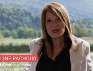 Céline RACHOUD, Chef d'entreprise Netto