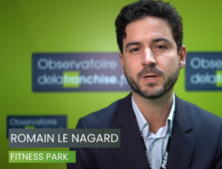 Interview Romain Le Nagard - Fitness Park au salon Franchise Expo Paris - 