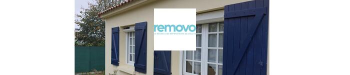 Removo est spécialisé dans la réparation, motorisation et domotique de volets roulants.