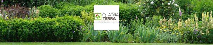 Quadra Terra est un concept novateur de réalisation et entretien de jardins écoresponsables et nourriciers.