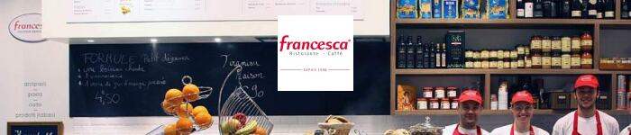 fiche enseigne Franchise Francesca - frozen yogurt