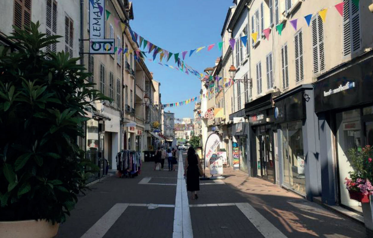  La rue René Pouteau 